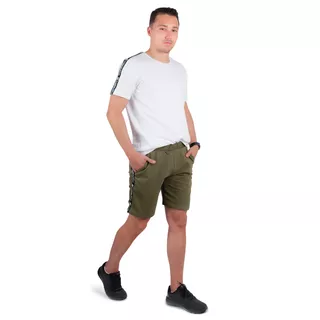 Pánske teplákové kraťasy inSPORTline Easystrap - čierna