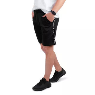 Pánske teplákové kraťasy inSPORTline Easystrap - čierna