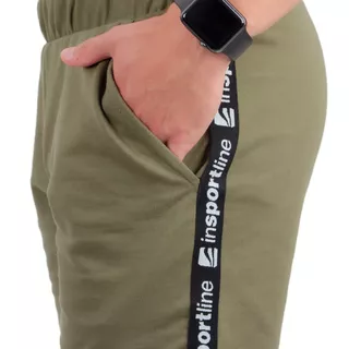 Pánske teplákové kraťasy inSPORTline Easystrap - čierna