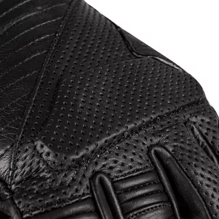 Kožené moto rukavice W-TEC Brillanta - čierna