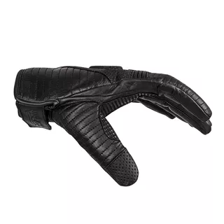 Kožené moto rukavice W-TEC Brillanta - čierna