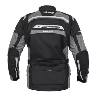 Pánska moto bunda W-TEC Burdys Evo - čierno-šedá