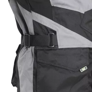 Pánska moto bunda W-TEC Burdys Evo - čierno-šedá