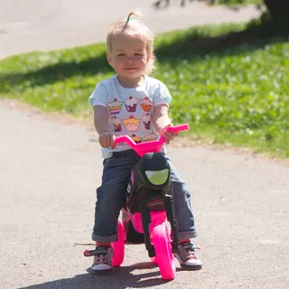 Odrážadlo Enduro Mini - čierno-zelená