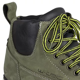 Moto topánky W-TEC Exetero Olive - 2. akosť - olivovo zelená