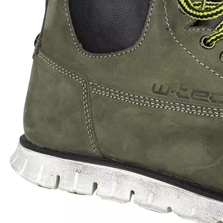 Moto topánky W-TEC Exetero Olive - 2. akosť - olivovo zelená