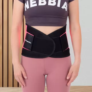 Neoprénový pás inSPORTline Waistrim - ružová