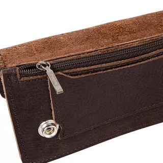 Peňaženka W-TEC Wallent Brown - hnedá