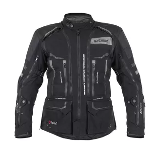 Moto bunda W-TEC Aircross - 2. akosť - čierno-zlatá