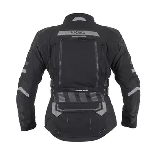 Moto bunda W-TEC Aircross - čierno-zlatá