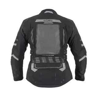 Moto bunda W-TEC Aircross - čierno-zlatá