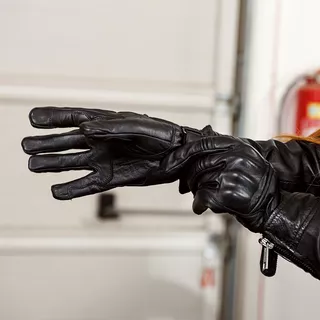 Moto rukavice W-TEC Bresco - béžová krémová