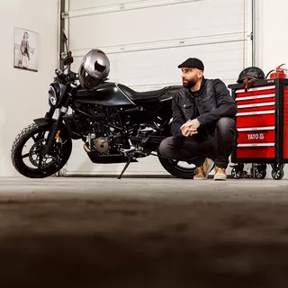 Pánska jeansová letná moto bunda W-TEC Lenny - čierna