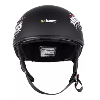 Moto prilba W-TEC Black Heart Web Skull V535