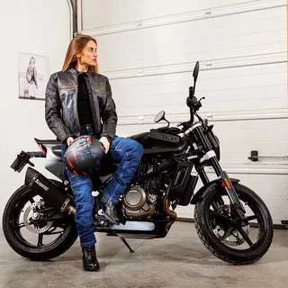 Moto topánky W-TEC Feasel - čierna