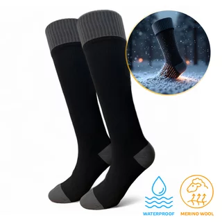 Merino nepremokavé ponožky inSPORTline Pantesa AG+ antibakteriálne