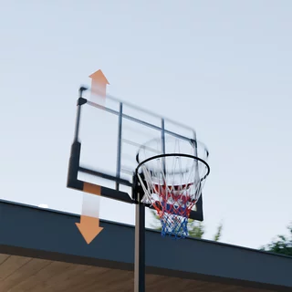 Skladací basketbalový kôš inSPORTline Tifton