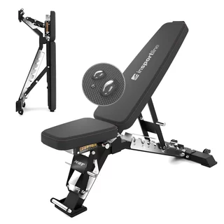 Nastaviteľná lavica inSPORTline X-NT FB40 • GapFree systém