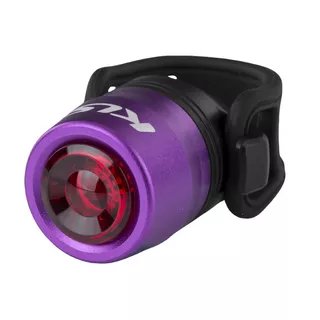 Zadné svetlo na bicykel Kellys IO USB Rear - Purple - Purple
