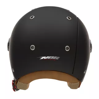 Moto prilba NOX N217K s 3 veľkosťami výstelky - matne čierna