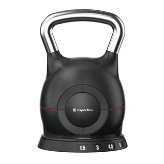 Nastaviteľný ketlebel inSPORTline Xtrabell 1,5-10 kg