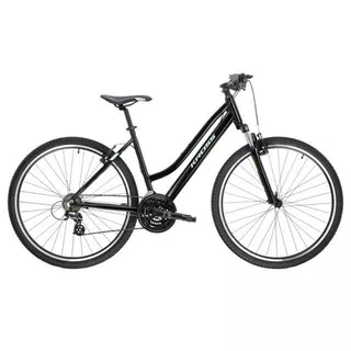 Dámsky crossový bicykel Kross Evado 2.0 28" Gen 004 - čierna/mint - čierna/mint