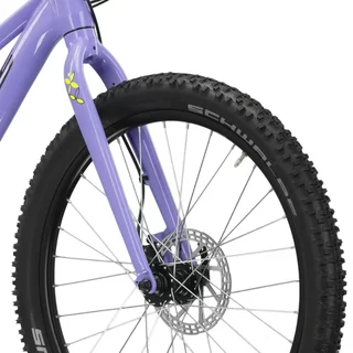 Juniorsky dievčenský bicykel Kross LEA JR 2.0 24" - model 2025 - ružová / fialová / lesk