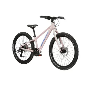 Juniorsky dievčenský bicykel Kross LEA JR 2.0 24" - model 2025 - ružová / fialová / lesk