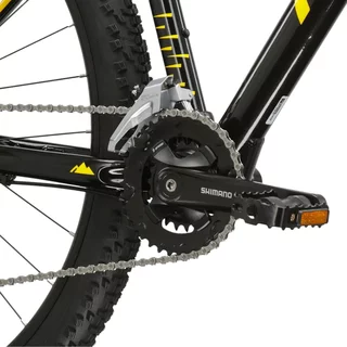 Horský bicykel Kross Level 2.0 29" Gen 007 - čierna / žltá / lesk