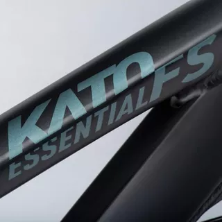 Celoodpružený bicykel Ghost Kato FS Essential 27.5" 9.0 - Black/Green Matt