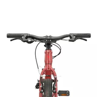 Juniorský dievčenský bicykel Kross LEA JR 1.0 24" Gen 007 - bordo