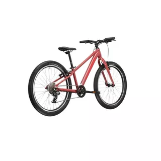 Juniorský dievčenský bicykel Kross LEA JR 1.0 24" Gen 007 - bordo