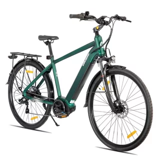 Trekingový elektrobicykel Lamassu Allanton 27,5" 374Wh • dojazd až 80 km - zelená