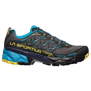 Pánske traliové topánky La Sportiva Akyra - Carbon/Tropic Blue