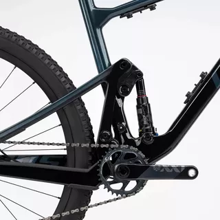 Horský bicykel Ghost Lector FS Advanced 29" 9.0 - Black/Green
