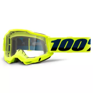 Motokrosové okuliare 100% Accuri 2 - Mifflin tmavo modrá, čire plexi