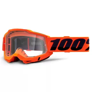 Motokrosové okuliare 100% Accuri 2 - Mifflin tmavo modrá, čire plexi