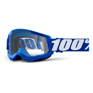 Motokrosové okuliare 100% Strata 2 - Fletcher ružová, číre plexi