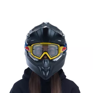 Motokrosové okuliare RedBull Spect Whip, žlté, plexi číre