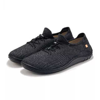 Pánske barefoot topánky Brubeck Merino - black/black - GRAPHITE / BLACK
