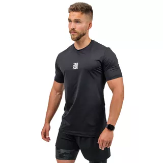 Funkčné športové tričko Nebbia RESISTANCE 348 - Black - Black