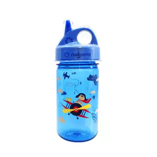 Detská fľaša NALGENE Grip'n Gulp 350 ml 2023 - Purple Mermaid