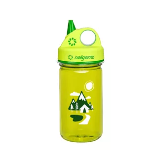 Detská fľaša NALGENE Grip'n Gulp 350 ml 2023 - Purple Mermaid