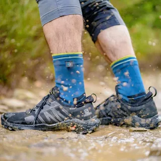 Nepremokavé ponožky DexShell Running Lite 2.0 - Mallard Blue