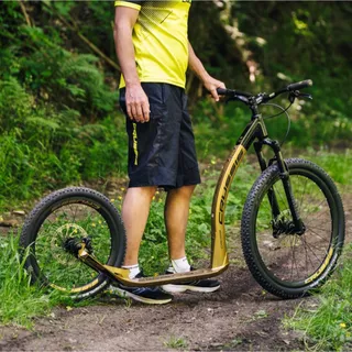 Kolobežka Crussis Cross 9.2-1 zlato-čierna 27,5/20"
