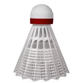 Plastové košíky Yonex Mavis 2000 6ks - biely košík - modrý pruh