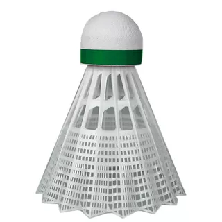 Plastové košíky Yonex Mavis 2000 6ks - biely košík - modrý pruh - biely košík - zelený pruh