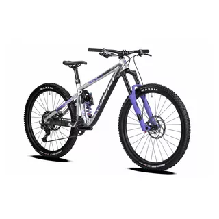 Celoodpružený bicykel Ghost Riot AM Full Party 29" Silver/Electric Purple