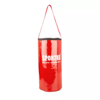 Detské boxovacie vrece SportKO MP10 19x40cm / 3kg - modro-biela