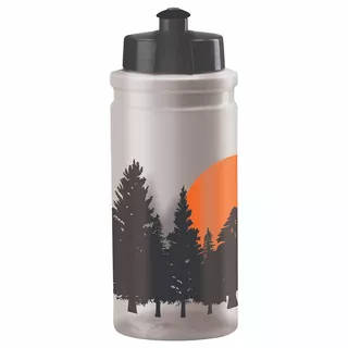 Cyklo fľaša Kellys Trace 022 0,5l - Trail Semi-Transparent White - Forest Semi-Transparent White
